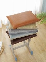 Ice Silk Rattan Seat Cushion Simple Seat Cushion Summer Thickened Stool Cushion Butt Cushion Cold Office Chair Cushion