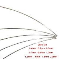 A2 Stainless Steel Spring Steel Wire Dia 0.4 0.5 0.6 0.7 0.8 1.0 1.5 1.8 2.0mm DIY Accessories Select Length 1 Meter 5 Meters