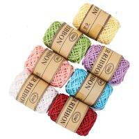 【YD】 10meters/roll 1mm Wide Raffia Paper Twine Strings for Packing