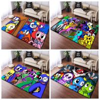 【YF】 Game Rainbow Friends Cartoon Printed Carpet  Area Outdoor Restroom Floor Mat Living Room area rug kitchen mat