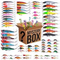 3-10 Pcs of Random Fishing Lure High Quality Swimming Bait Popper Bait Wobble Bait Crankbait Artificial Bait Random Box