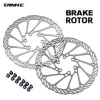 TANKE จักรยานดิสก์เบรกโรเตอร์160มิลลิเมตรดิสก์เบรกโรเตอร์ที่มี6หรือ12น็อตสำหรับจักรยานถนนจักรยานเสือภูเขา MTB โรเตอร์ชิ้นส่วนจักรยาน