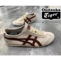 Onitsuka [ของแท้ 100] Mexico66 รองเท้าผ้าใบลําลอง เหมาะกับการวิ่ง สําหรับผู้ชาย และผู้หญิง