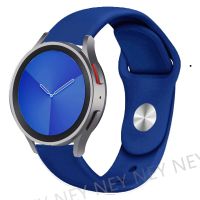 สายซิลิโคนสำหรับนาฬิกา Samsung Galaxy Watch 4/5/5 Pro/Classic/Active 2/S3เกียร์ชายแดน20มม. 22มม. Huawei GT 2/2e/3สายรัด Pro