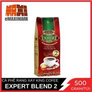 HCM ship 2h Cà phê Rang xay King COFFEE Expert Blend 2 Túi 500 gr