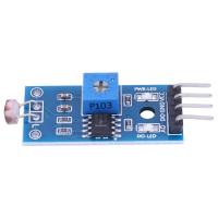 【สินค้าใหม่】เซนเซอร์ตรวจจับแสง4Pin ความไวแสง LM393 3.5V-5V ชุดสำหรับ Arduino DIY โมดูลไฟโมดูลเซ็นเซอร์ไวต่อแสง