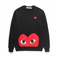 ✘✢◆ play เล่น Kawakubo เสื้อยืดคอกลมพิมพ์ฝ้ายแขนยาว