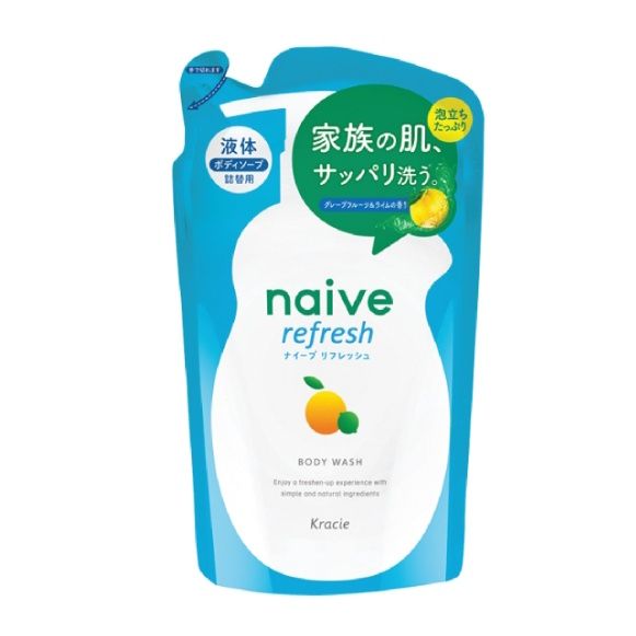 naive-body-wash-refill-380ml-นาอีฟ-บอดี้-วอช-ครีมอาบน้ำ-สบู่เหลว-สบู่-ทำความสะอาดร่างกาย