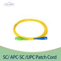 Gratis Ongkir 10ชิ้น/ล็อต SC/APC-SC/UPC-SM 2Mm/3Mm จั๊มเปอร์เส้นใยแก้วนำแสงสายเคเบิลสาย Patch Cord ขยายโหมดเดียว