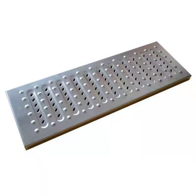 Stainless steel trench cover thickened drain cover square manhole cover kitchen sewer floor drain cover grate