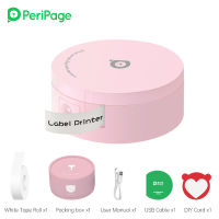 PeriPage Pink Wireless Bluetooth Portable Label Printer ColorTransparent Sticky Tape Sticker Paper L1 Printer Etiqueta Impresora