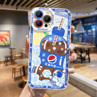 Cute Cartoon Style Soft Case Compatible for IPhone 14 13 12 Pro Max 11 XS XR X Phone Casing Transparent TPU Silicone Shockproof Cover