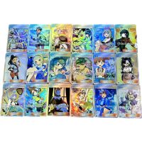 18Pcs/Set Pokemon Trainers Flash Cards Lillie Iris Marnie Rosa Misty Lana Classic Game Anime Collection Card Kawaii Gifts Toys