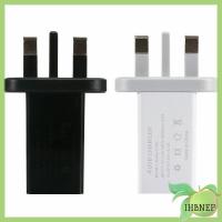 เครื่องชาร์จไฟระบบชาร์จโทรศัพท์เร็วแบบฮับ ​​USB Universal ของ IHBNEP เครื่องชาร์จติดผนังที่ชาร์จเร็วได้หลายพอร์ต4หัวแปลงปลั๊กอังกฤษ