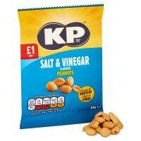 ของเข้าใหม่ครับ (x2) KP Salt &amp; Vinegar Flavour Peanuts 65g เคพี ถั่วลิสง รสเกลือและน้ำส้มสายชู 65กรัม