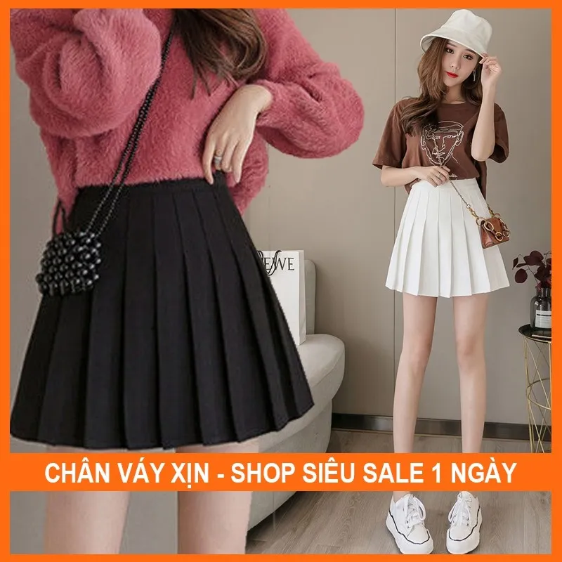 Chân Váy Ngắn Xếp Ly Tennis Madela dáng Chữ A Xòe Chân Váy Xếp Li ...