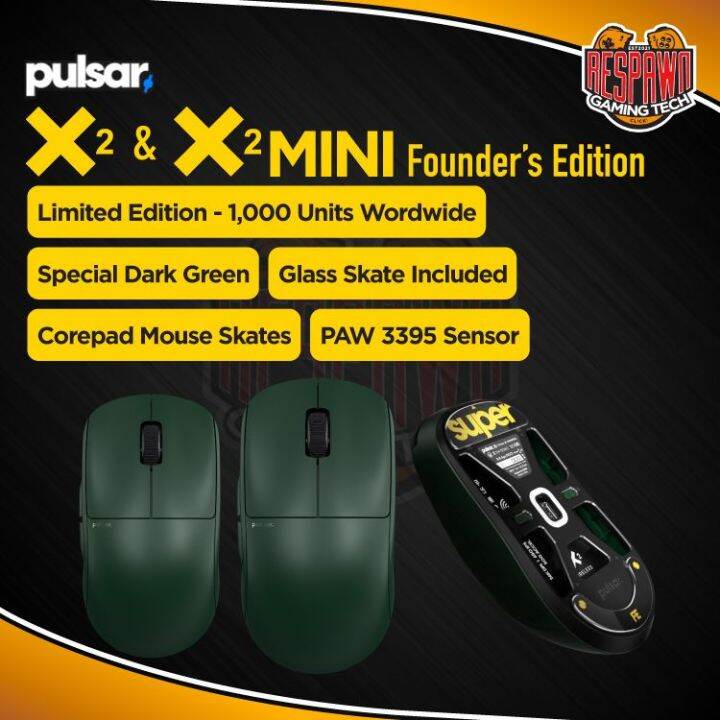 Pulsar X2/ X2 Mini Founders Edition (FE) Green *LIMITED EDITION