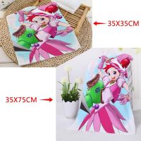 Ojamajo DoReMi ผ้าเช็ดตัวผ้าขนหนูไมโครไฟเบอร์ผ้าขนหนูผ้าขนหนู35X35cm35x75cm ผ้าขนหนูสำหรับเดินทางแห้งกีฬา