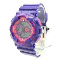 VFS นาฬิกาเด็ก Submariner ผู้หญิง/เด็ก สายยาง2ระบบ(เข็มและDigital)-SS20046(Purple) นาฬิกาข้อมือ  นาฬิกาเด็กผู้หญิง นาฬิกาเด็กผู้ชาย