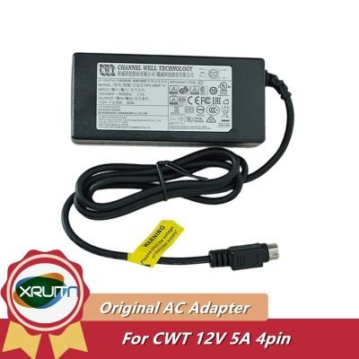 Genuine CWT KPL-060F-VI Channel Well AC Adapter Charger 12V 5A 60W 4PIN KPL-060F For Hikvision 7816HW 7808HW Power Supply 🚀