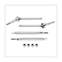 Metal Front Rear Drive Shaft CVD Driveshaft For Traxxas 1/18 RC TRX-4M TRX4M Crawler Car Upgrade Accessories Parts