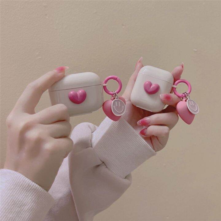 cod-dsfdgfnn-เคสซิลิโคน-จี้หัวใจ-สีชมพู-สําหรับ-apple-airpods-gen-2-inpods-12-airpods-pro-1-2-3-airpod-3