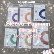 Nguyên pack Popcorn sleeve bọc card thẻ bài SHOPMEO48 sleeve Hàn