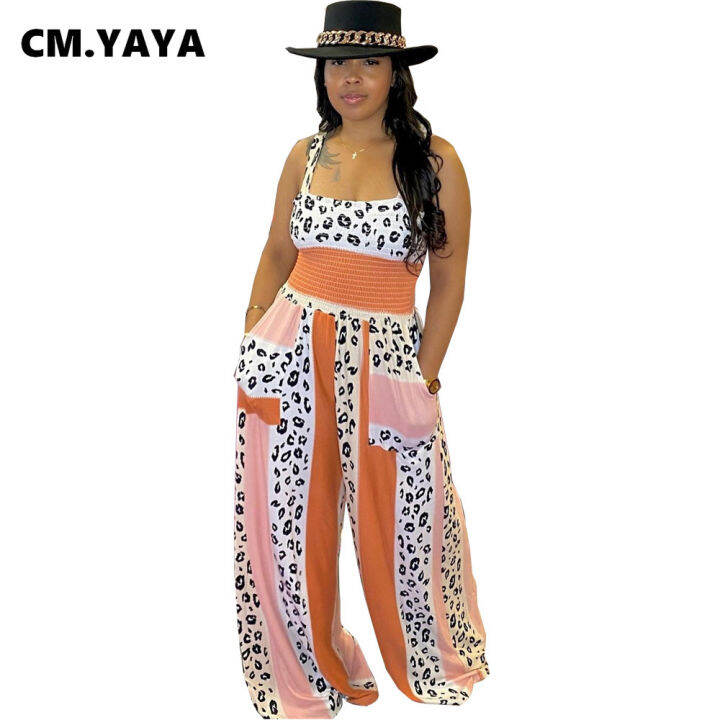 cm-yaya-women-jumpsuit-print-sleeveless-strap-slash-neck-elastic-waist-wide-leg-jumpsuits-with-pockets-casual-outfits-summer