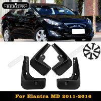 แผ่นกันโคลนสำหรับรถยนต์แผ่นบังโคลนยางบังโคลนแผ่นบังโคลนสำหรับ Hyundai Elantra MD 2011-2021