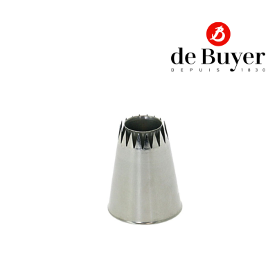 de Buyer 2118.12 Stainless Steel Sultane Star Nozzle/หัวบีบ