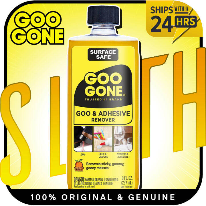 Goo Gone Original Surface Safe Adhesive Remover Safely Removes Stickers Labels Decals Residue