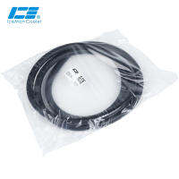 Icemancooler Φ10x16mm 38 "X58" EPDM ท่ออ่อนสำหรับเซิร์ฟเวอร์, คอมพิวเตอร์น้ำระบายความร้อนห่วงสร้าง, เคลือบสีดำท่อท่อ, 2เมตร