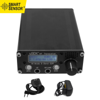 Smart Sensor USDR USDX + Plus V2 8 Bands SDR เครื่องรับส่งสัญญาณ HF SSB QRP ความถี่สูงแบบพกพาเครื่องรับส่งสัญญาณคลื่นสั้นจอแสดงผล LCD ลำโพงไมโครโฟน