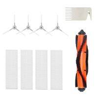 2 set Filter Roller Main Side Brush Kits for G1/MJSTG1/SKV4136GL Mi Robot Vacuum-Mop Essential Accessories