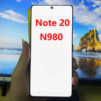 N981B พิกเซลที่ตายแล้วของแท้จอ LCD สำหรับ Samsung Galaxy หน้าจอแสดงผล LCD 20 5G พร้อมกรอบ6.7 Note 20 SM-N980F /Ds จอแสดงผล N980F