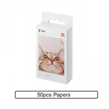 Pearl 2x3 Zink Photo Paper for Printer 50 Sheets