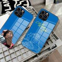 {จี้ดิจิตัล} สูงสุดเรียกฉันเป็นชื่อของเธอกระจกเทมเปอร์เคสโทรศัพท์สำหรับ IPhone 14 13 11 12 Pro 8 7 Plus X 13 Pro Max XR XS MINI SE 2020Screen Protectors