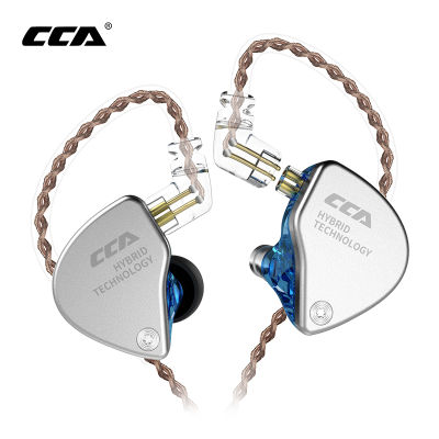 CCA CA4 1BA 1DD Hybrid In Ear Earphone HIFI Monitor Running Sport Headphone Stereo Headset Earbud With Detacable Upgrade Cable