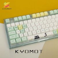 （Miss qis keycap） KYOMOT 131คีย์ปุ่มกดธีมแมวน่ารัก PBT ย้อมระเหิดโปรไฟล์ XDA ForSwitch Mechanical61/64/68/87/96/104/108