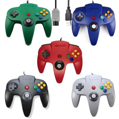 Wired N64 Gamepad Joystick for Original Nintend 64 Console USB Controller Gaming Joystick For Nintend N64 Gamepad