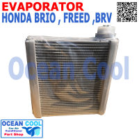 คอยล์เย็น ฮอนด้า บริโอ้ อเมซ ฟรีด  บีอาร์วี Evaporator Honda Brio Amaze  EVA0063  ตู้แอร์  คอยเย็น อะไหล่ แอร์ รถยนต์