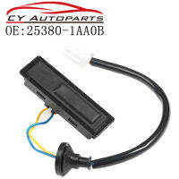 รถด้านหลัง Trunk Switch กระเป๋าเดินทางปุ่มควบคุม Boot Release ปุ่มเปิดสำหรับ Nissan New Tiida Murano Juke 25380-1AA0B 253801AA0B