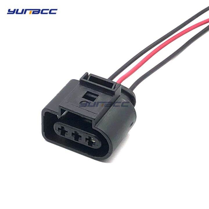 1 Set 3 Pin 1J0973723 VW 3.5mm Auto Waterproof Wire Harness Sensor Plug