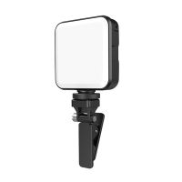 1Set FL02 Mini Camera Fill Light LED Live Selfie Light Computer Fill Light Video Conference Dimming Fill Light Dimming Fill Light