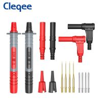 [BZhang] Cleqee P8003 B Multimeter Test Probe Set With 4Mm Banana Plug Adapter Replaceable 1Mm/2Mm Needle Pins Multi Purpose Test Pen Kit