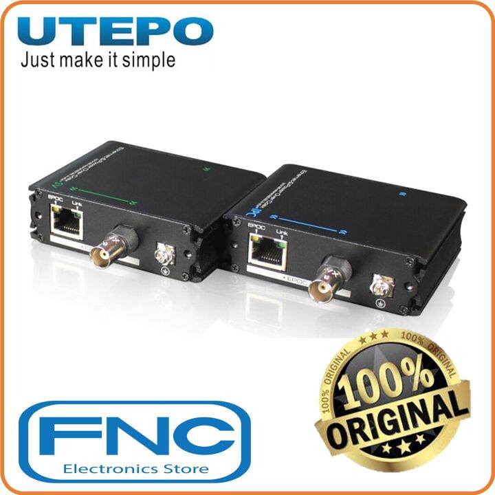 UTEPO UTP7301EPOC 1CH PoE (EPOC) Ethernet Extender Carrier Signal ...