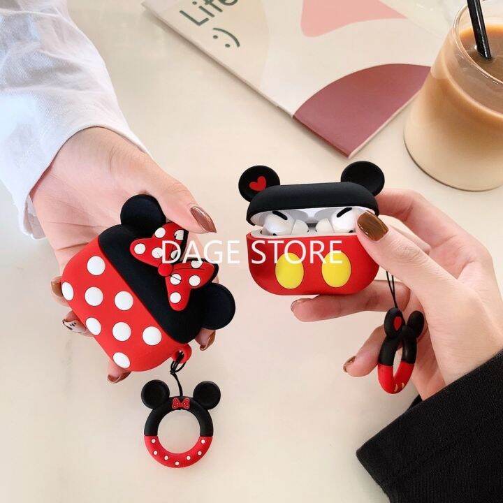 เคสหูฟังบลูทูธไร้สาย-ซิลิโคนนิ่ม-สําหรับ-airpods-3-pro-2-1