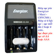 Bộ sạc pin tiểu AA hoặc AAA Energizer Maxi CHVCM4 thumbnail