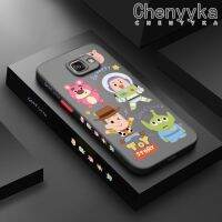 Chenyyka เคสปลอกสำหรับ Samsung กาแลคซี A3 2016 A5 2016เคสโทรศัพท์แบบแข็งบางสีด้านการ์ตูนทอยสตอรี่เคสป้องกันเลนส์กล้องคลุมทั้งหมดเคสกันกระแทก