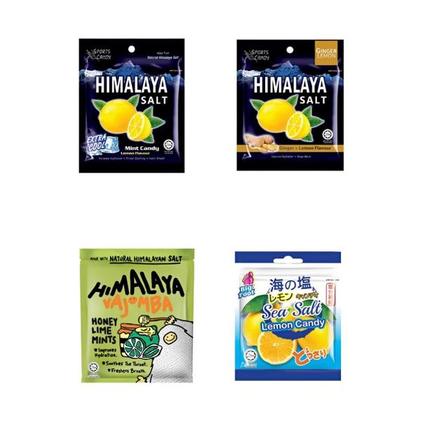 Big Foot Himalaya Vajomba Actiwhoosh Salt Extra Cool Mint Lemon Flavour  Ginger Honey Lime Mint Sport Candy 15g, Food & Drinks, Packaged & Instant  Food on Carousell